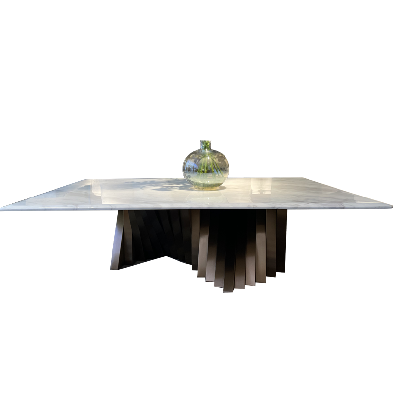 意式轻奢大理石茶几