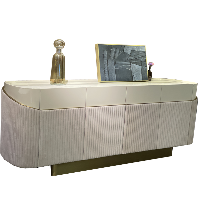 意式轻奢大理石玄关柜