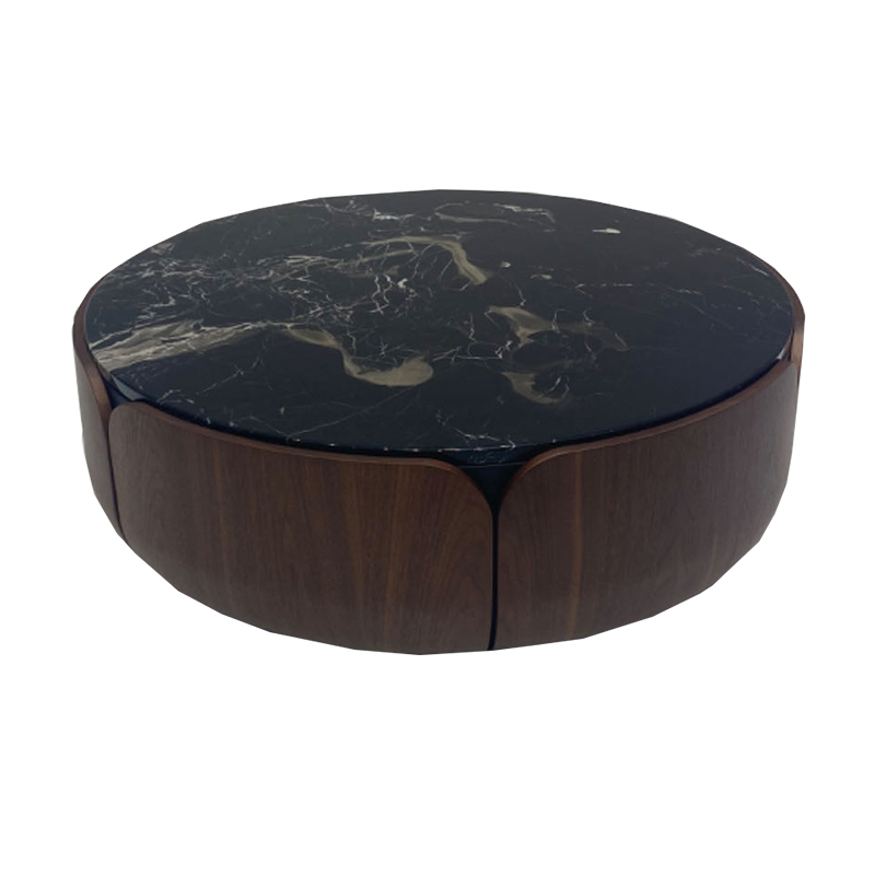 轻奢风大理石茶几