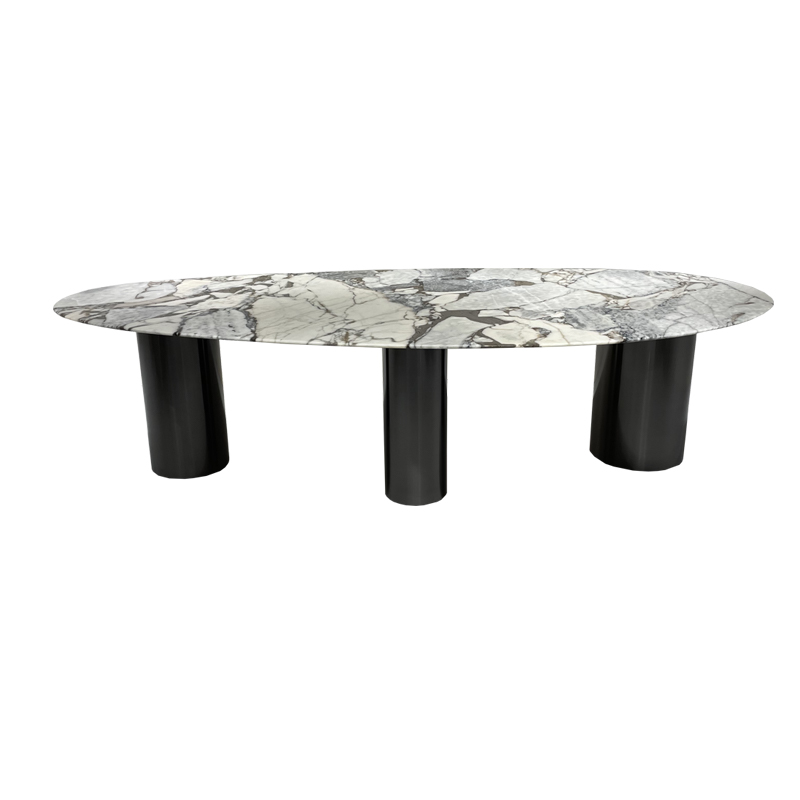 意式轻奢大理石餐桌