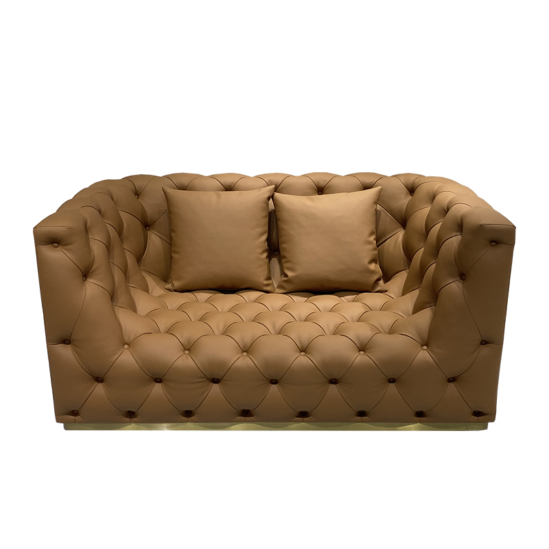 意式轻奢双人沙发