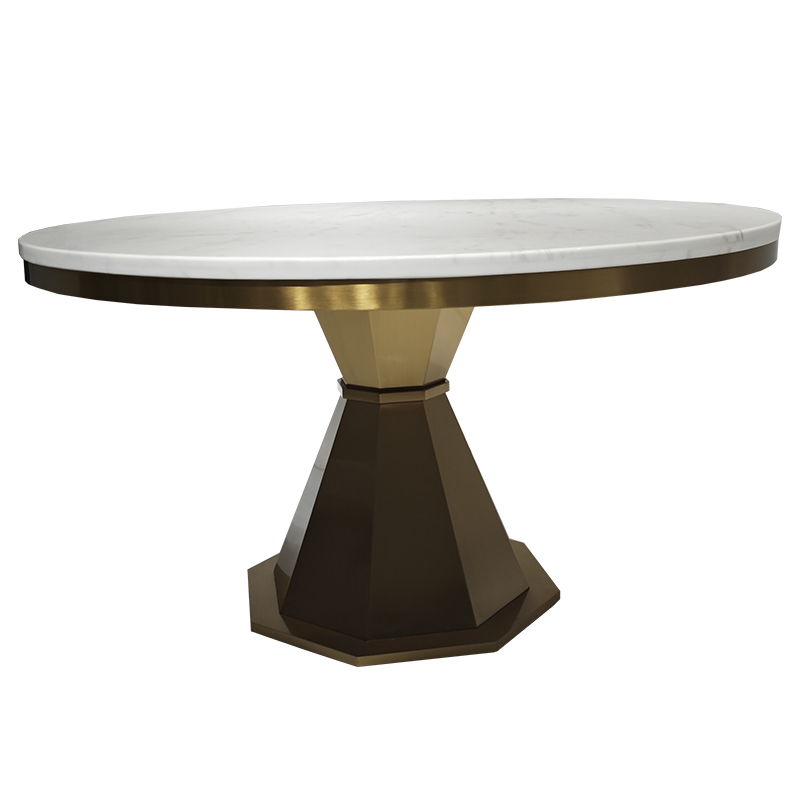 意式轻奢大理石豪华餐桌